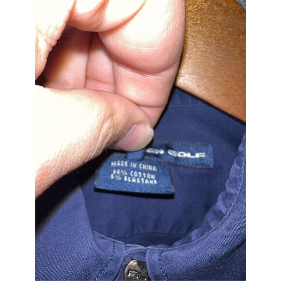 Navy Ralph Lauren Collection Golf Zip Up Jacket Size 6 - S - Picture 3 of 8